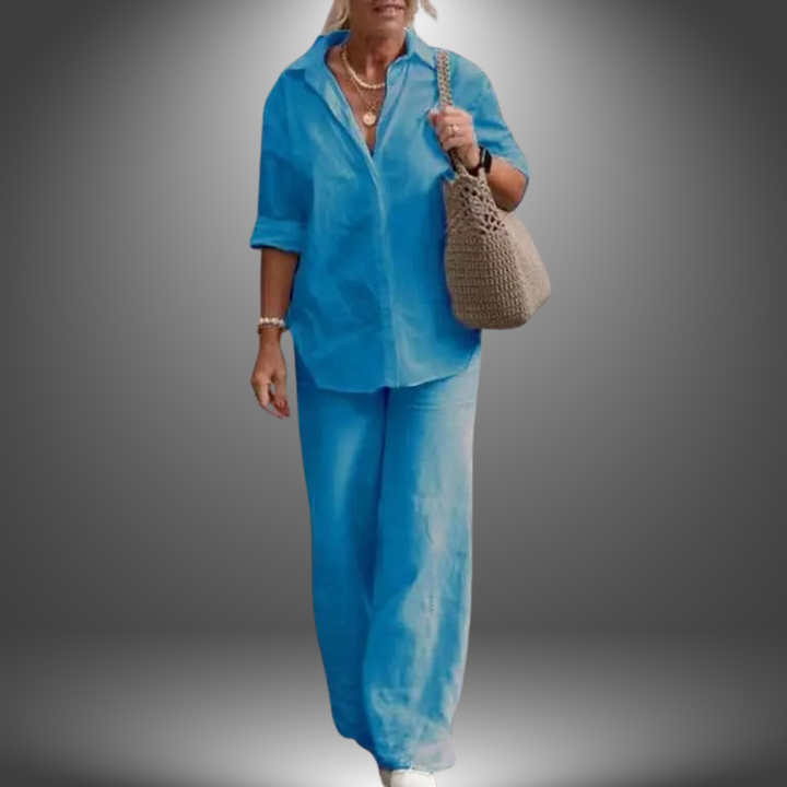 Aurora - Ensemble Élégant en Coton