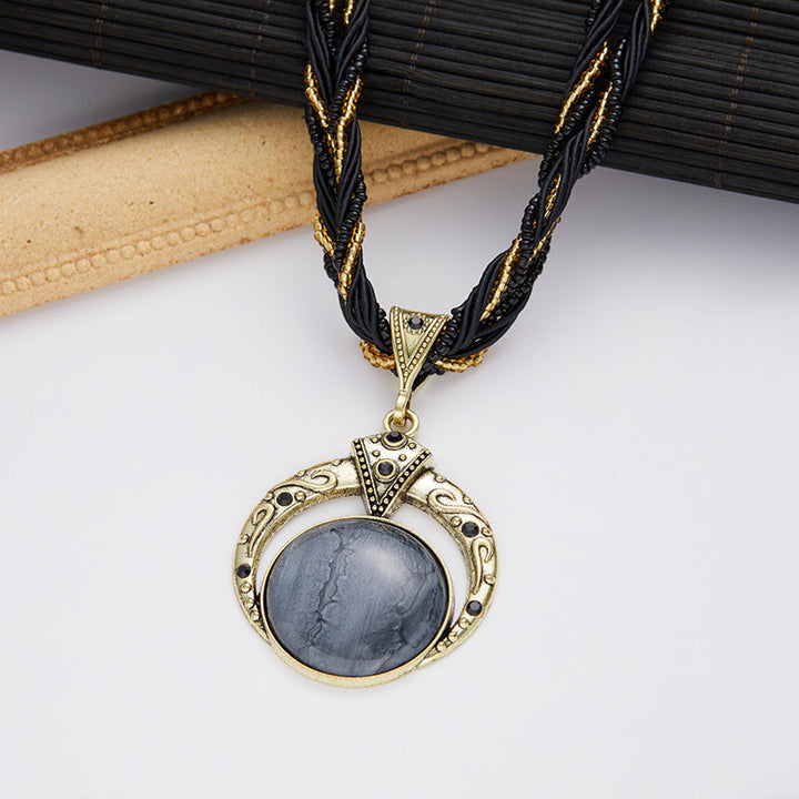 Porte-manteau Boho avec Pendentif