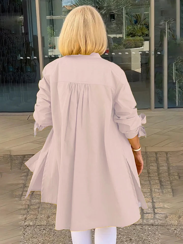 Carlina | Veste Chemise Col Montant