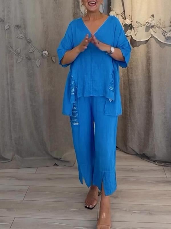 Bianca - Ensemble d'Été à Deux Pièces