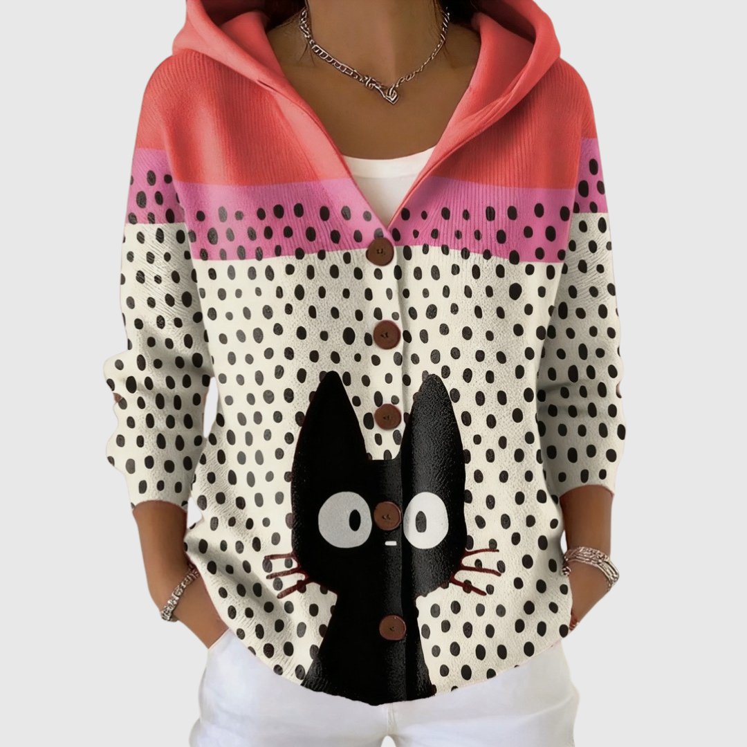 Sweat à capuche au style confortable
