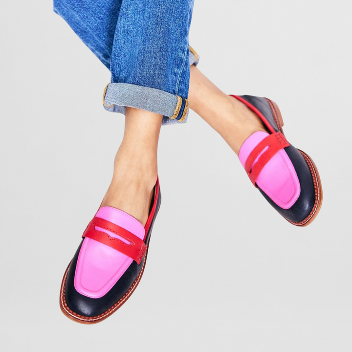 Rosini Multicolor Anti-Sweat Moccasins