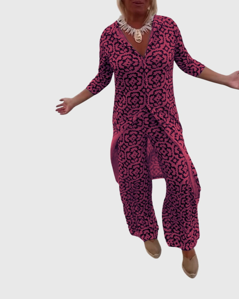 Gabriella™ | Ensemble vintage élégant deux pièces