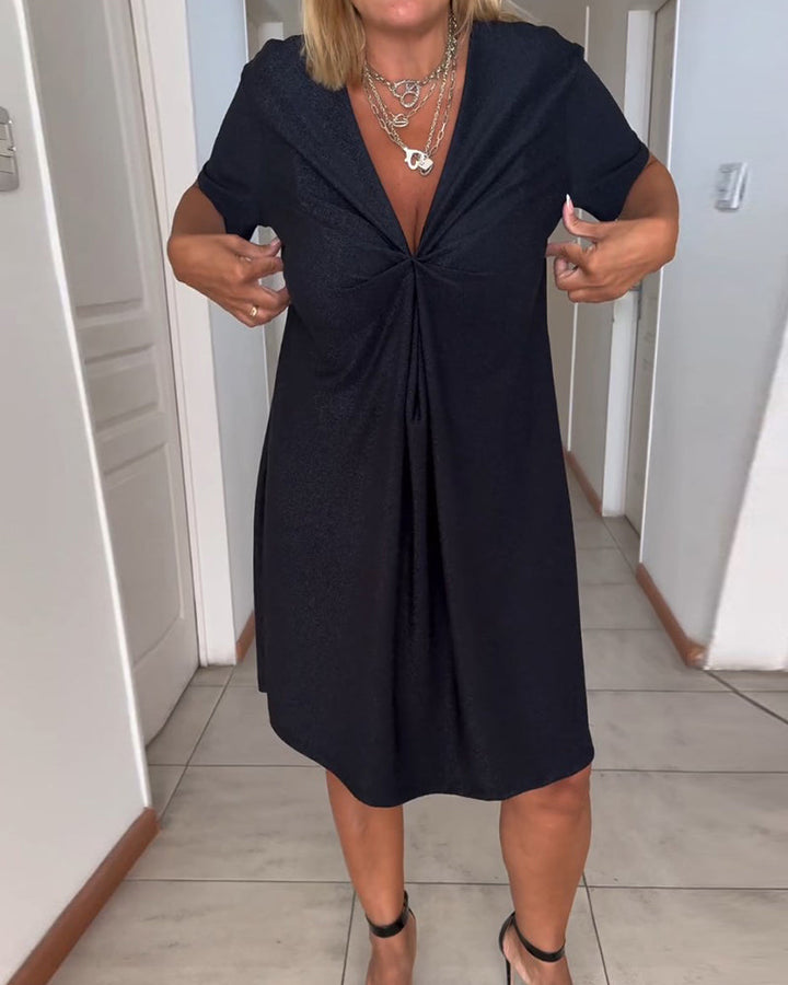 Talia™ | Robe avec Décolleté en V