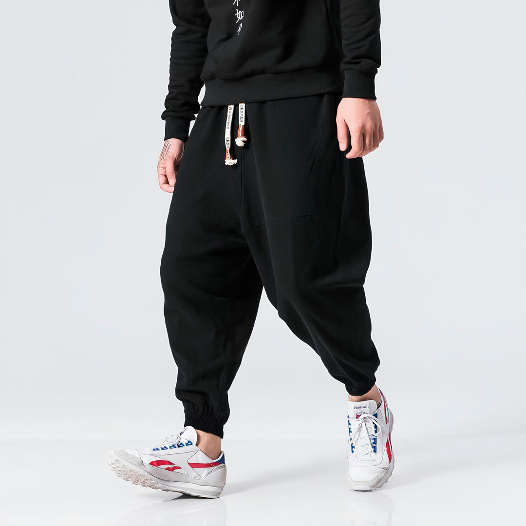 Shao - Pantalon harem confortable