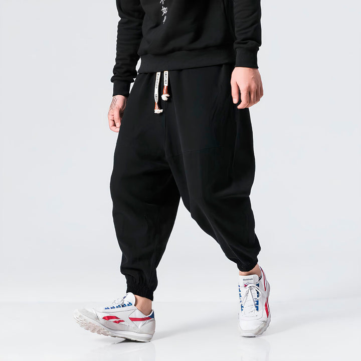 Shao - Pantalon harem confortable