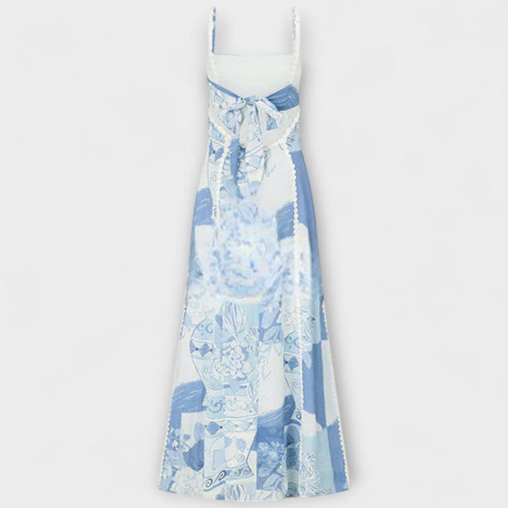 Terazza Ric Rac - Maxi robe en lin avec coupe ample