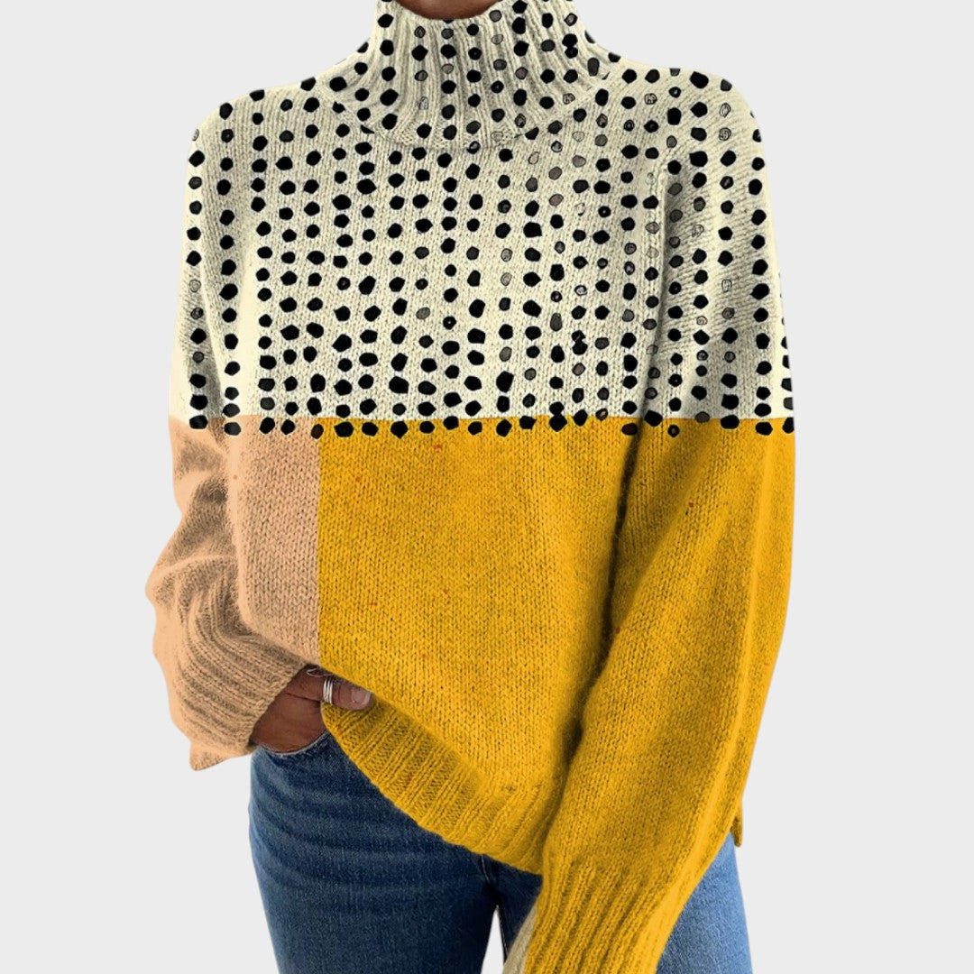Laura - Pull en tricot artistique