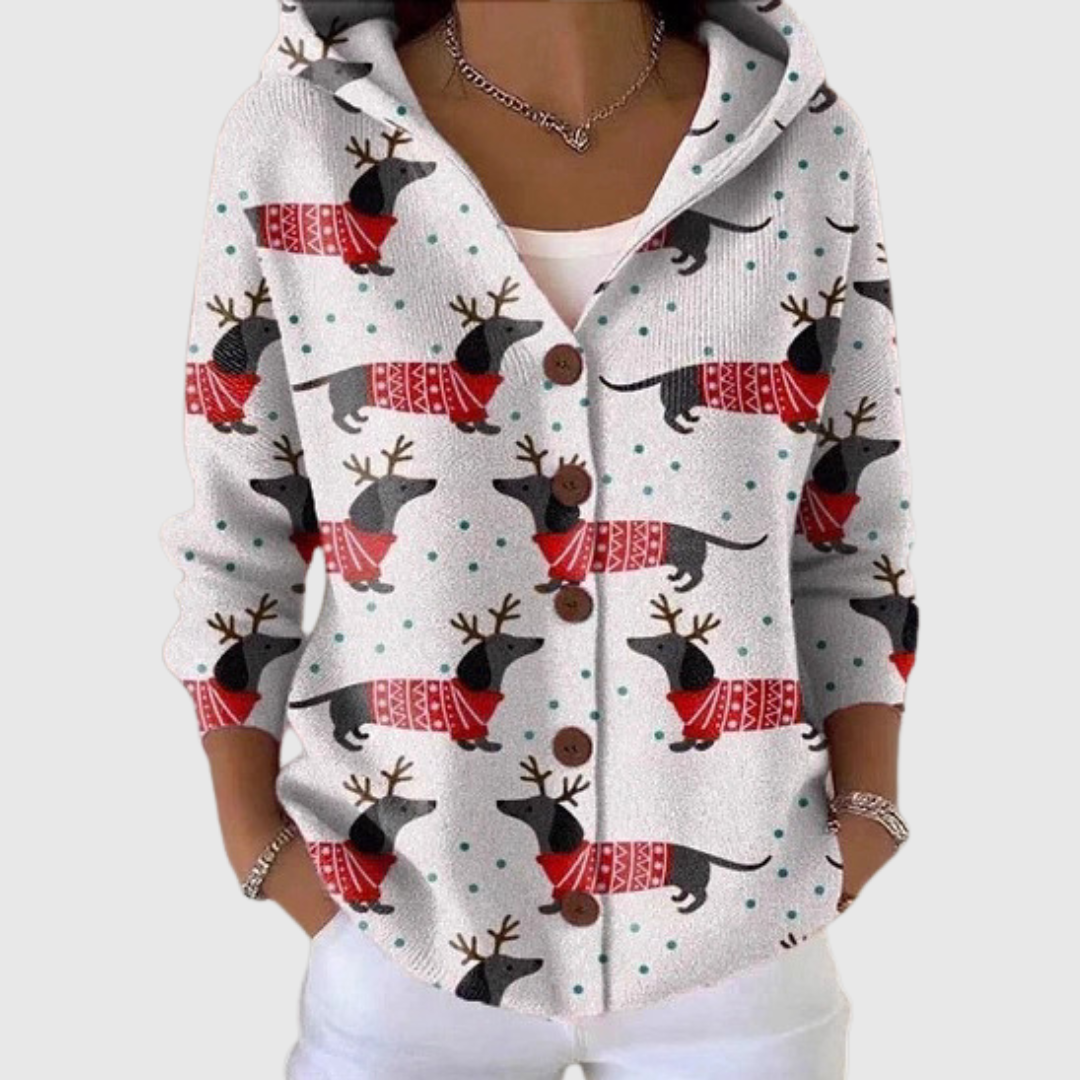 Amabile | Veste en Maille avec Capuche