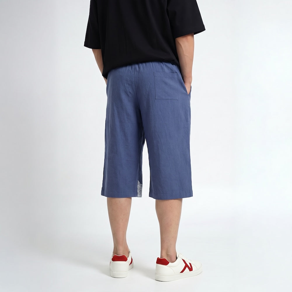 Taro - Pantalon cropped confortable japonais
