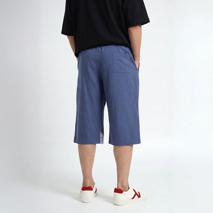Taro - Pantalon cropped confortable japonais