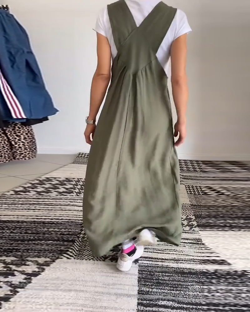 Nicole™ | Combinaison Distinctive à Bretelles