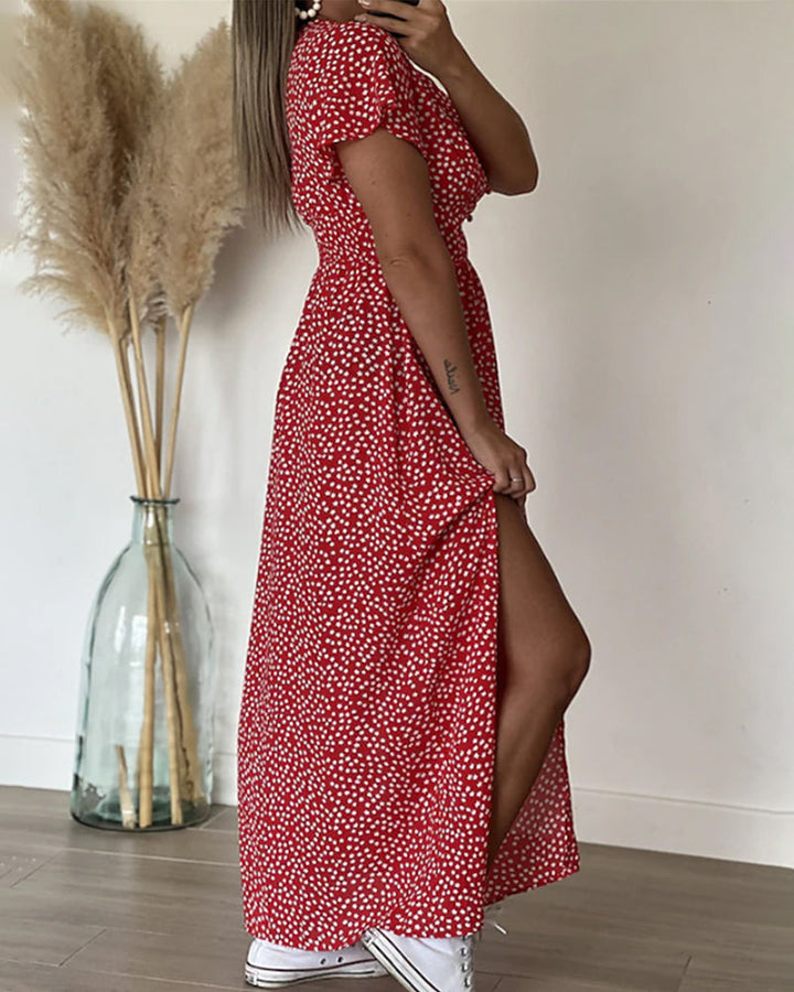 Robe Maxi Sarah™ avec Décolleté en V