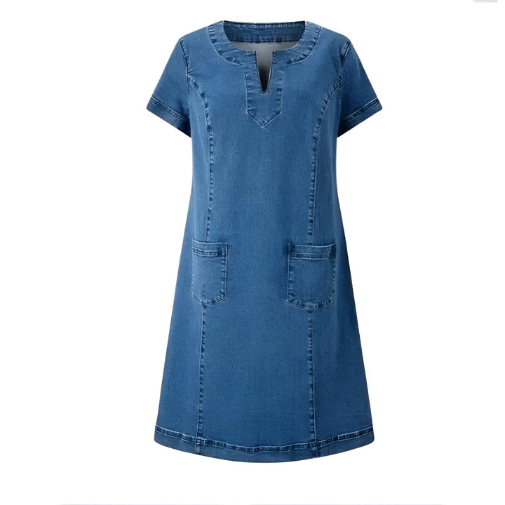 Agnès™ | Robe en Jean Décontractée