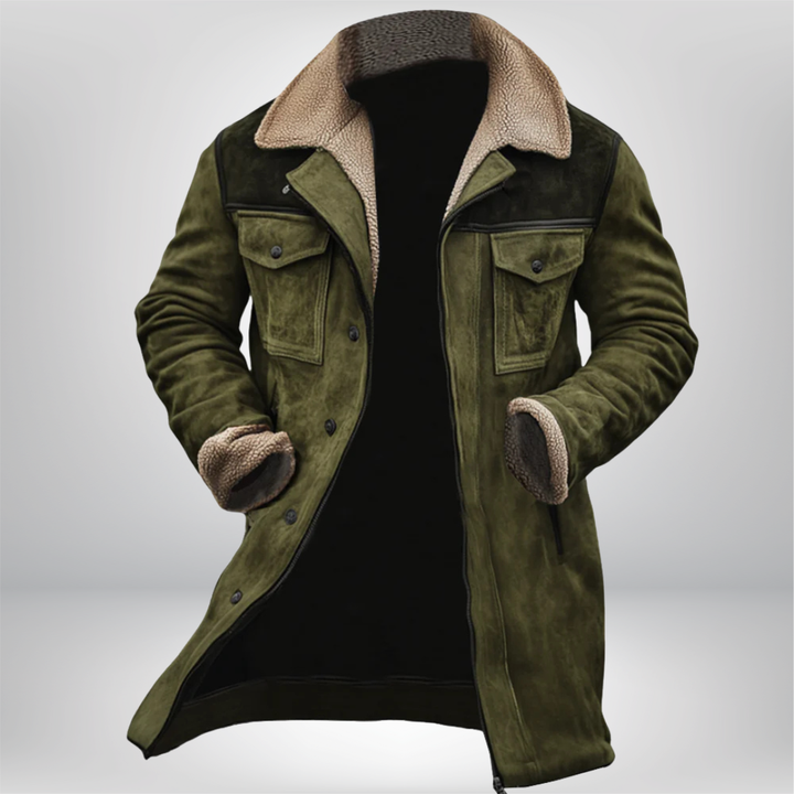 Kraveno | Manteau Thermique Vintage pour l'Hiver