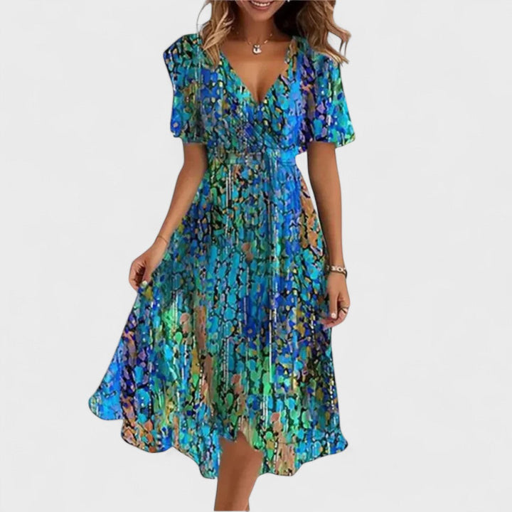 Chiara | Robe Longue Premium Florale