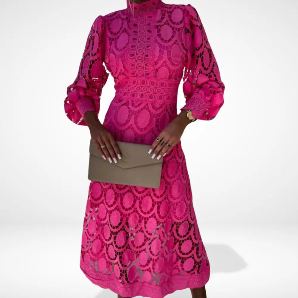 Via | Robe longue avec dentelle élégante