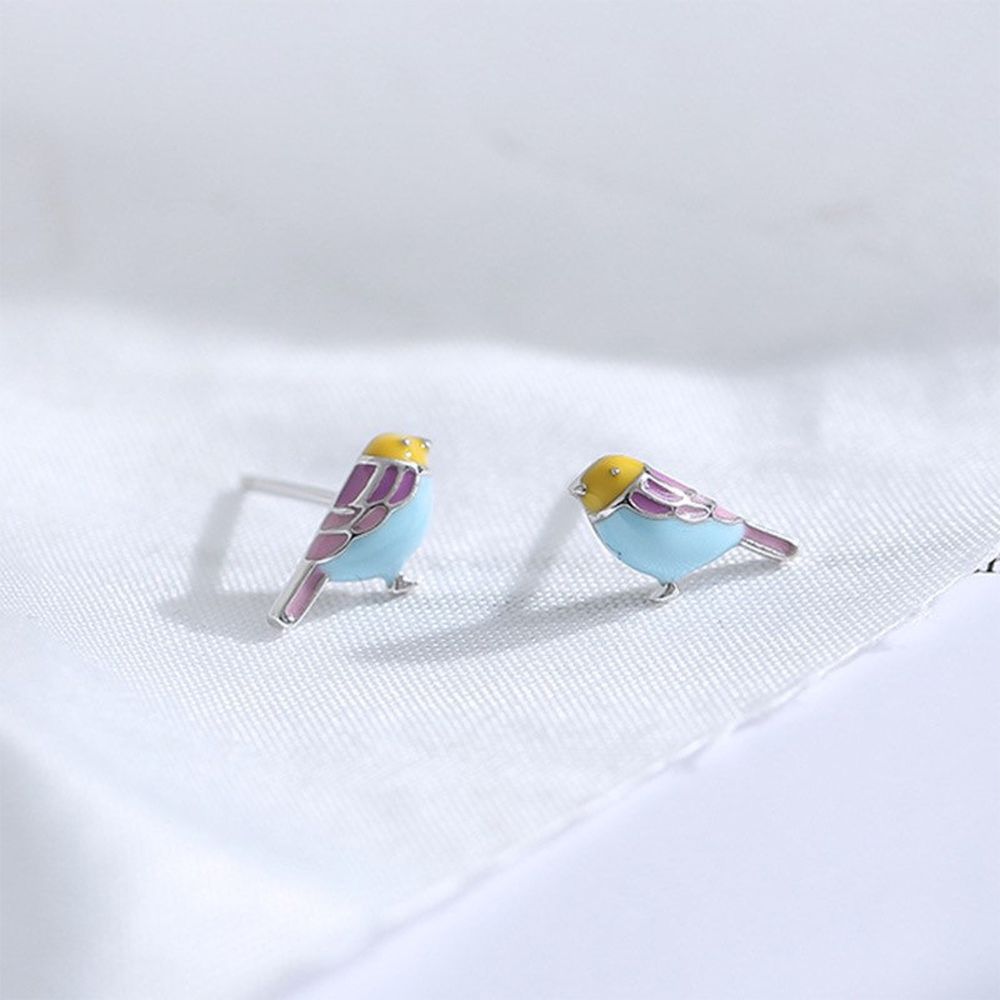 Miniature Bird Earrings (Pair)