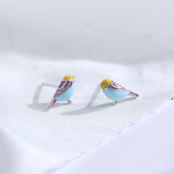 Miniature Bird Earrings (Pair)