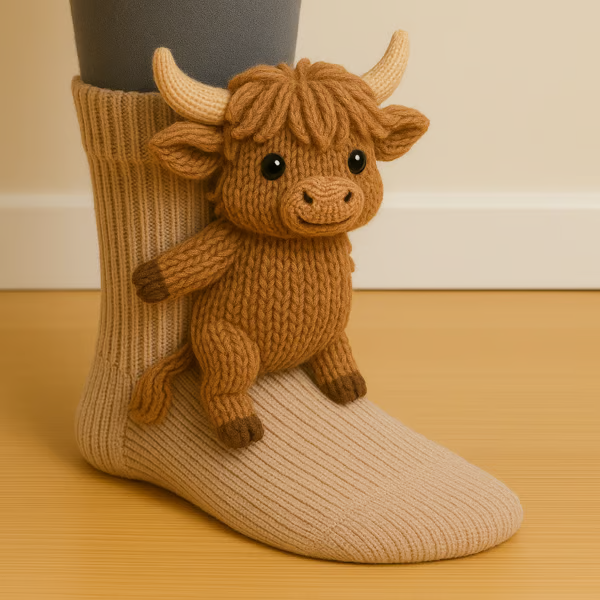 Chaussettes Amusantes avec des Animaux