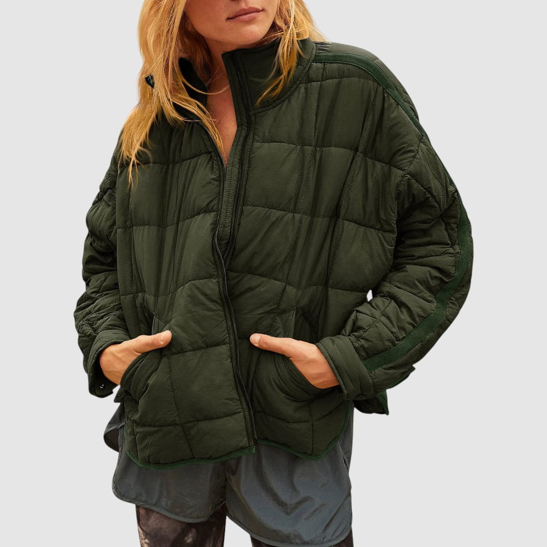 Gabriela - Veste légère et compacte matelassée avec zip