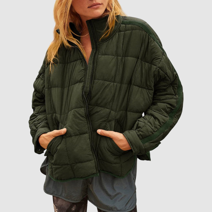 Gabriela - Veste légère et compacte matelassée avec zip