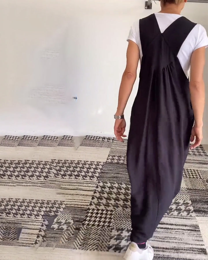 Nicole™ | Combinaison Distinctive à Bretelles