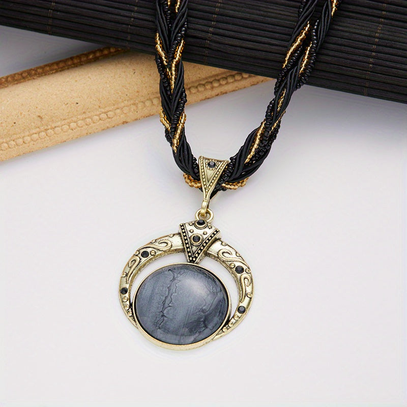 Porte-manteau Boho avec Pendentif