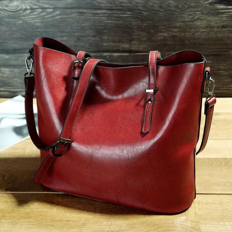 Clara® | Sac à main en cuir vintage