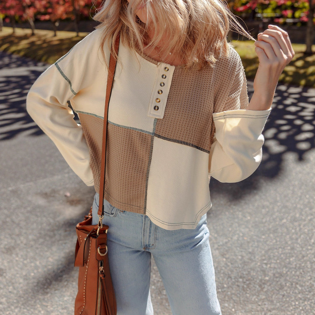 Almée™ | Pull en tricot à col rond