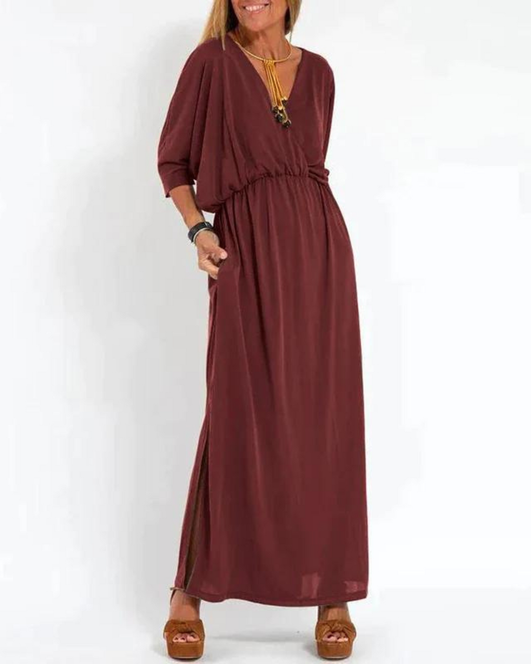 Lani™ Vintage Maxi Robe
