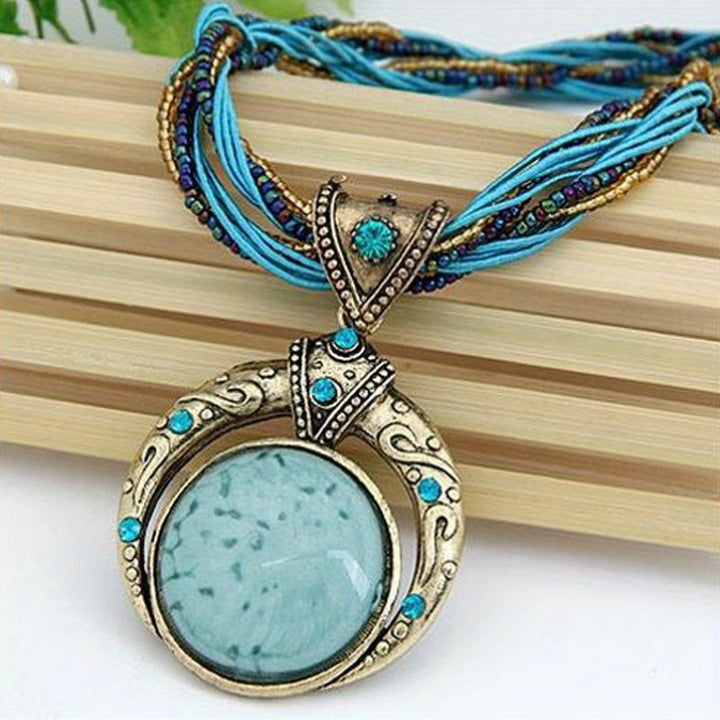 Porte-manteau Boho avec Pendentif