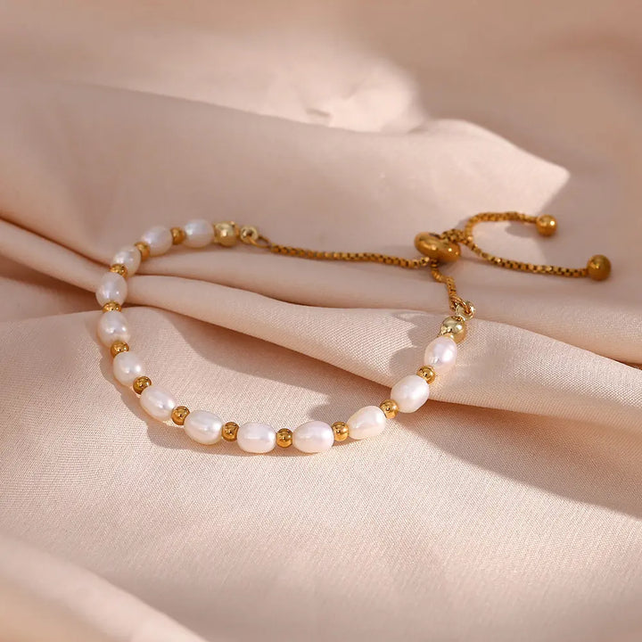 Bracelet Romantique Élégant avec Perles