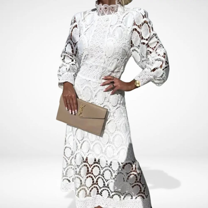 Via | Robe longue avec dentelle élégante
