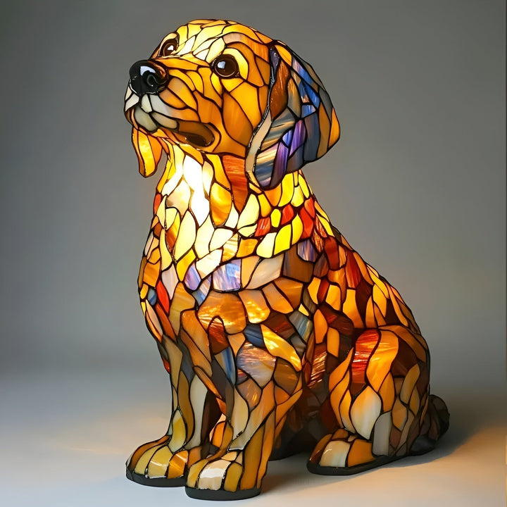 Luni – Lampe spirituelle pour golden retriever