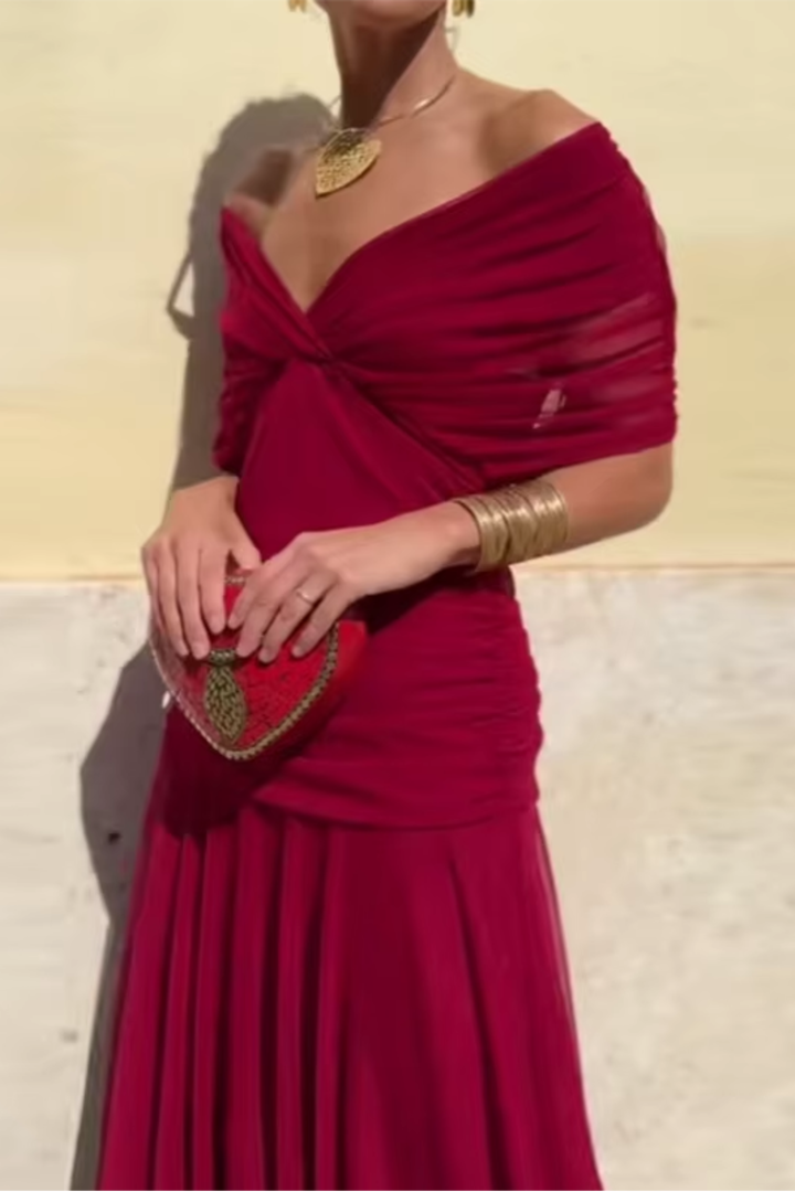 Lorenza™ | Robe maxi élégante avec décolleté en V