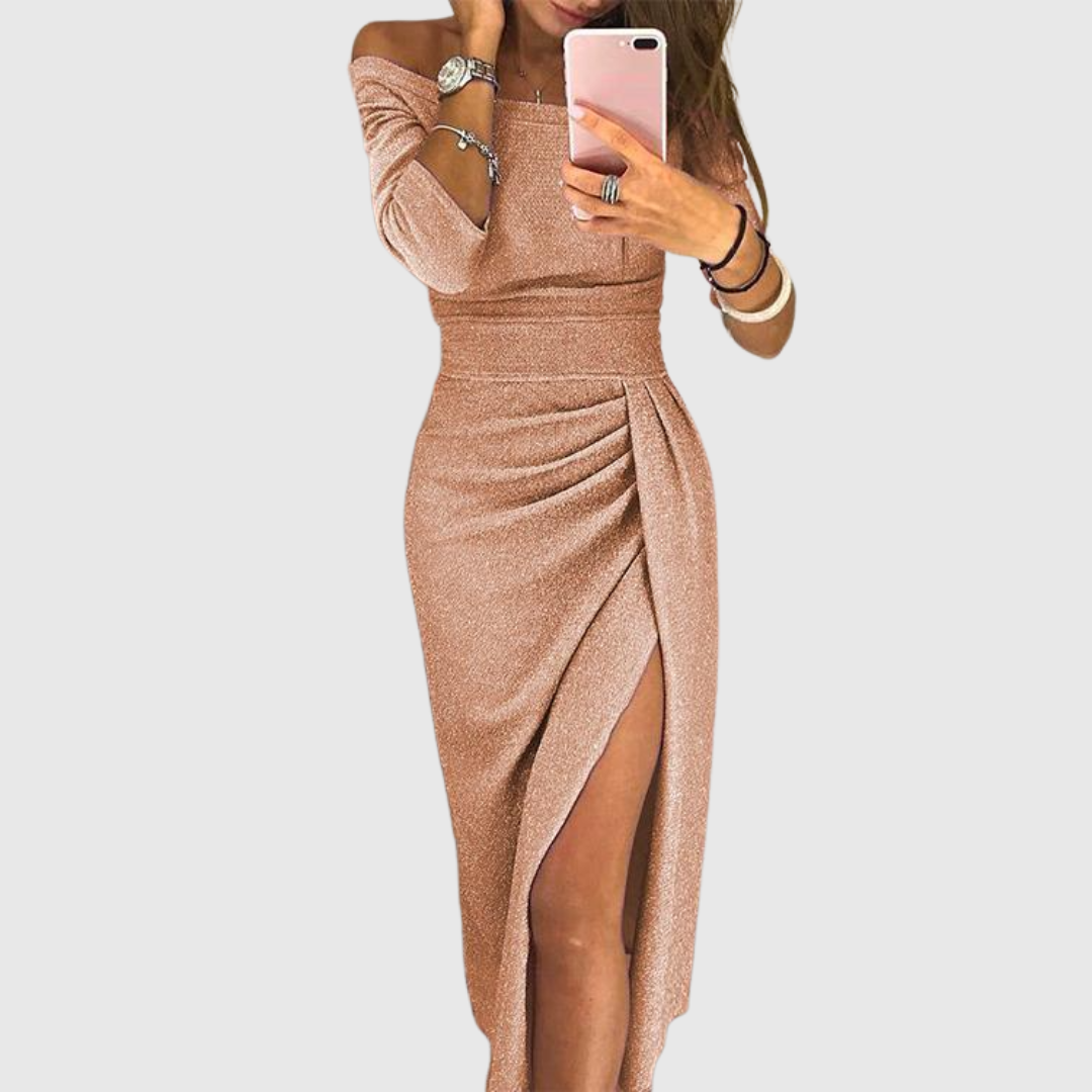 Stella™ | Robe Maxi avec Décolleté Halter