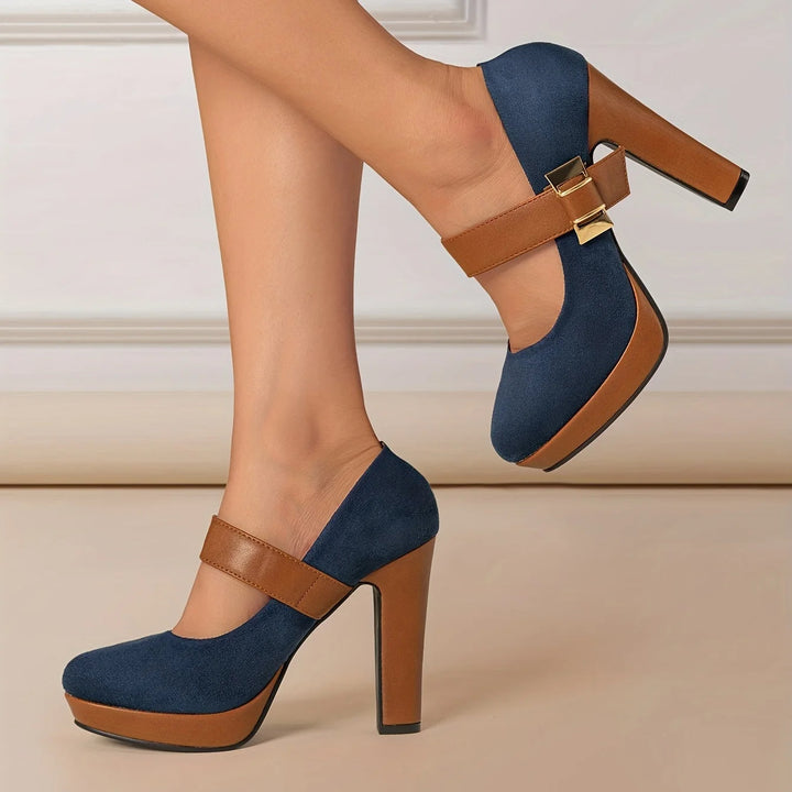 Juli Belle Suede Heels