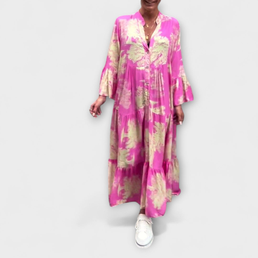 Nerina - Robes maxi élégantes à fleurs