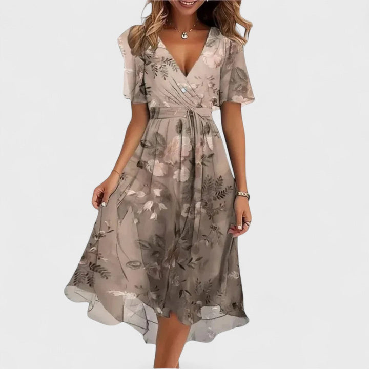 Chiara | Robe Longue Premium Florale