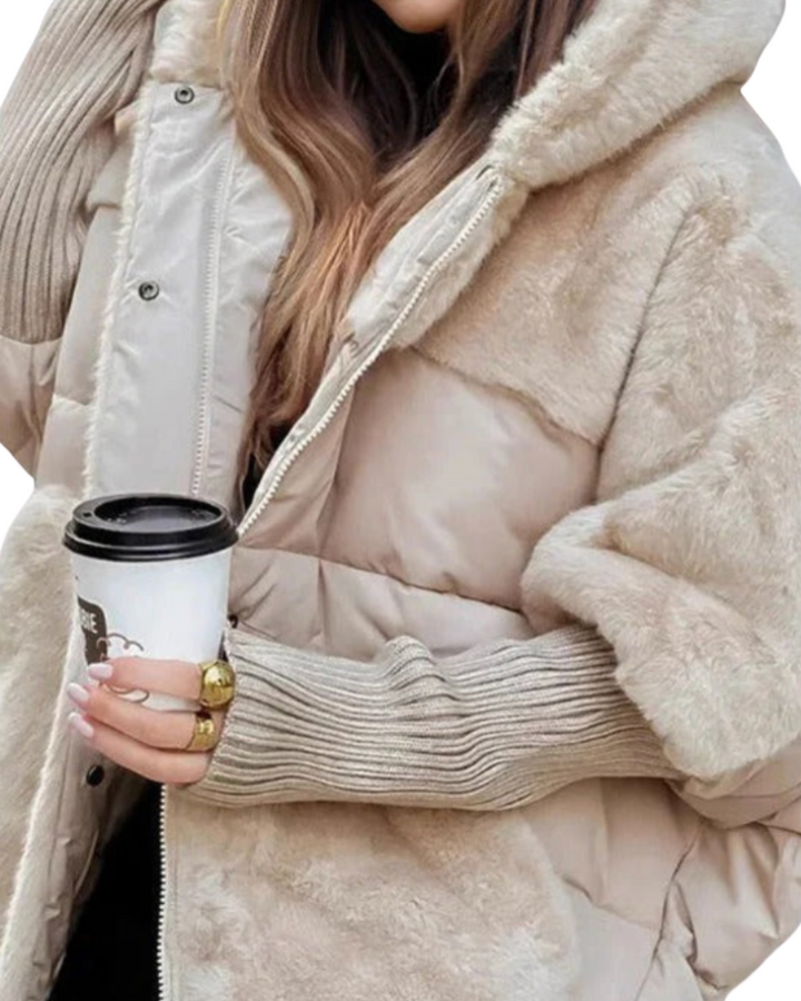 Dominika - Manteau matelassé avec capuche