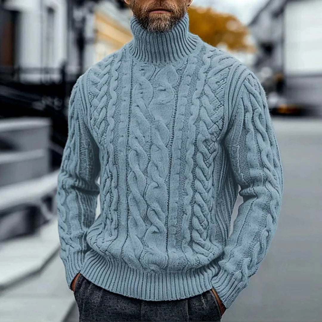 Harald - Vintage Twisted Knit Sweater