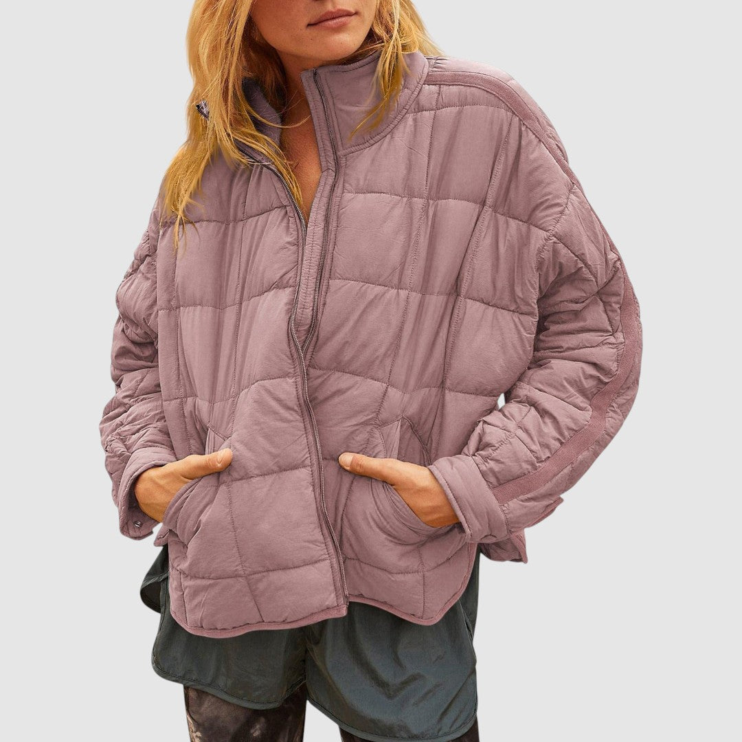 Gabriela - Veste légère et compacte matelassée avec zip