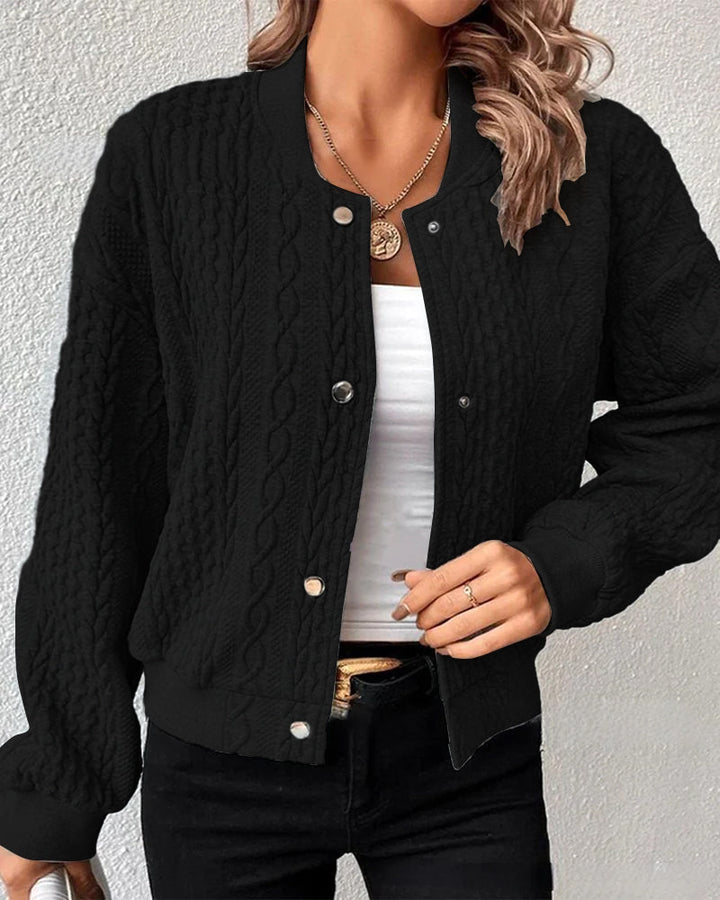 Lucille® | Élégant gilet en tissu texturé