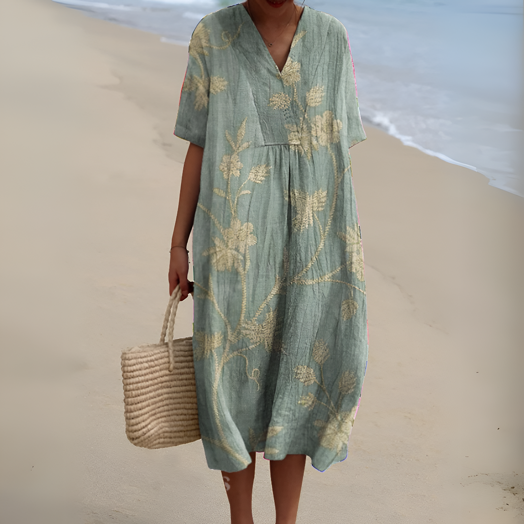 Nicole™ | Robe d'Été Florale