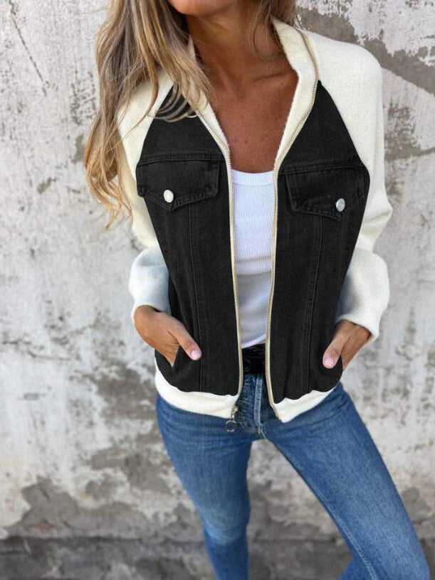 Tessa™ | Veste zippée décontractée avec décolleté en V