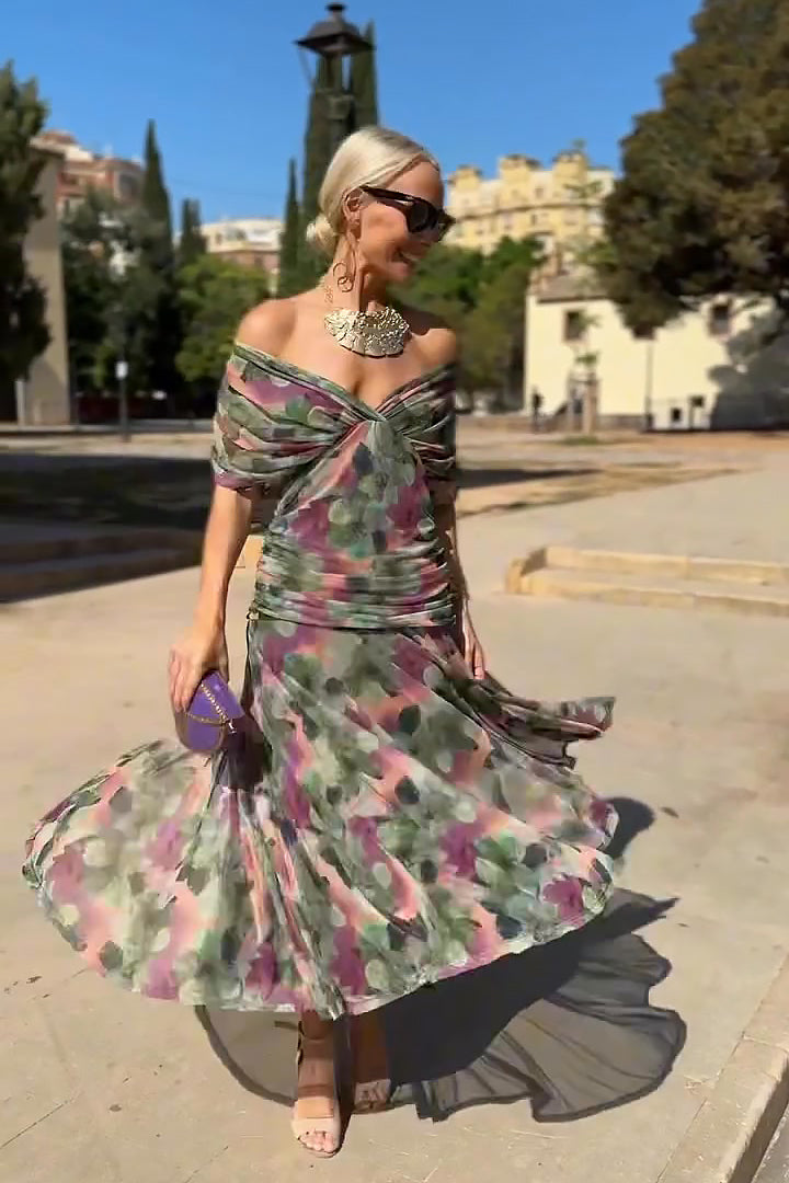 Lorenza™ | Robe maxi élégante avec décolleté en V