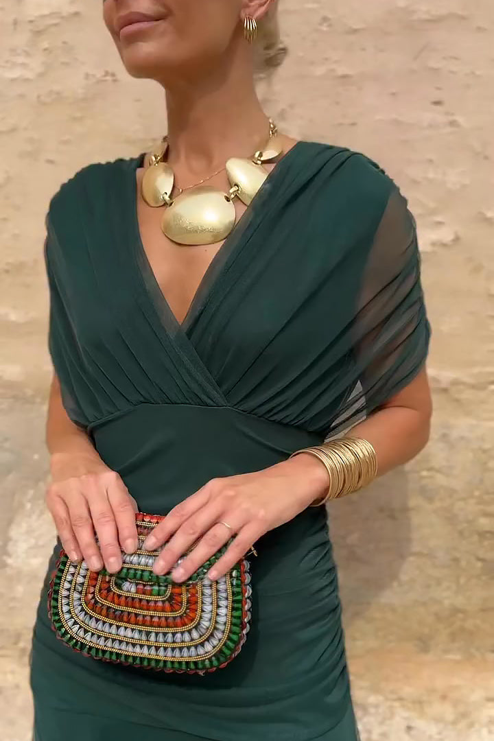 Lorenza™ | Robe maxi élégante avec décolleté en V
