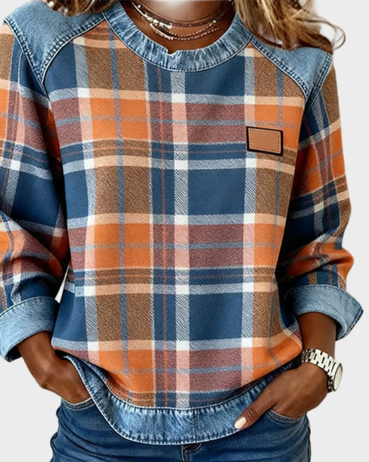 Ivy – Sweat à Motif Patchwork pour Femme