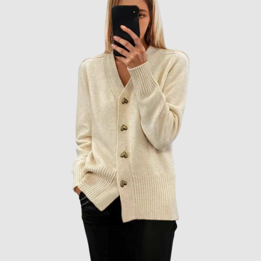 Nela - Cardigan élégant classique